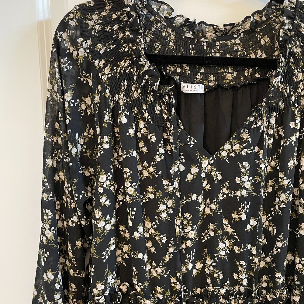 Calista Maxi Floral Dress